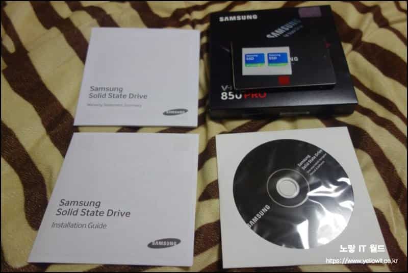 SSD 850PRO 256gb 구입 장착방법 사용리뷰 10
