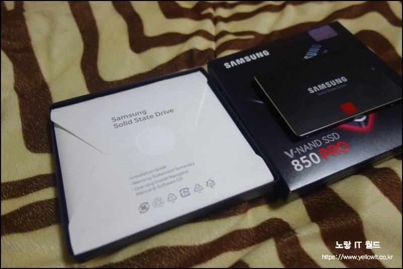 SSD 850PRO 256gb 구입 장착방법 사용리뷰 9