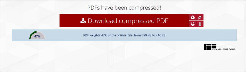 PDF 용량 줄이기 무료 8