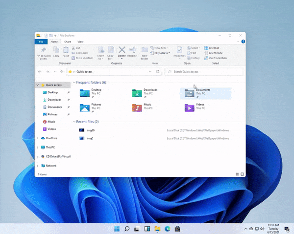 ﻿윈도우11 출시 새로워진 UI 및 기능들 1