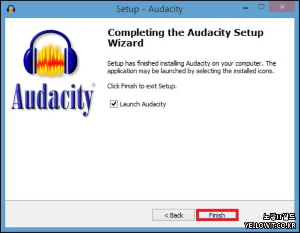 setup - audacity