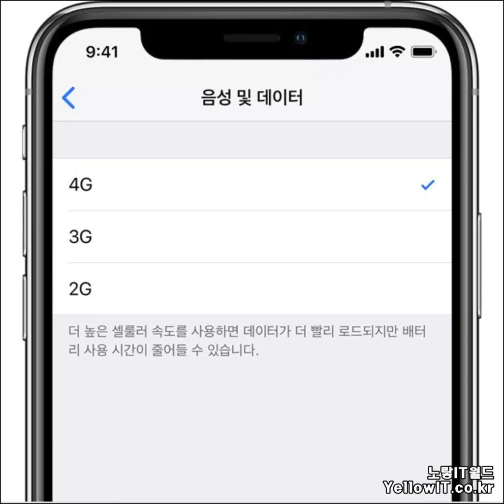 아이폰 5G LTE 3G 모바일데이터 변경방법 7 1024x1024 1