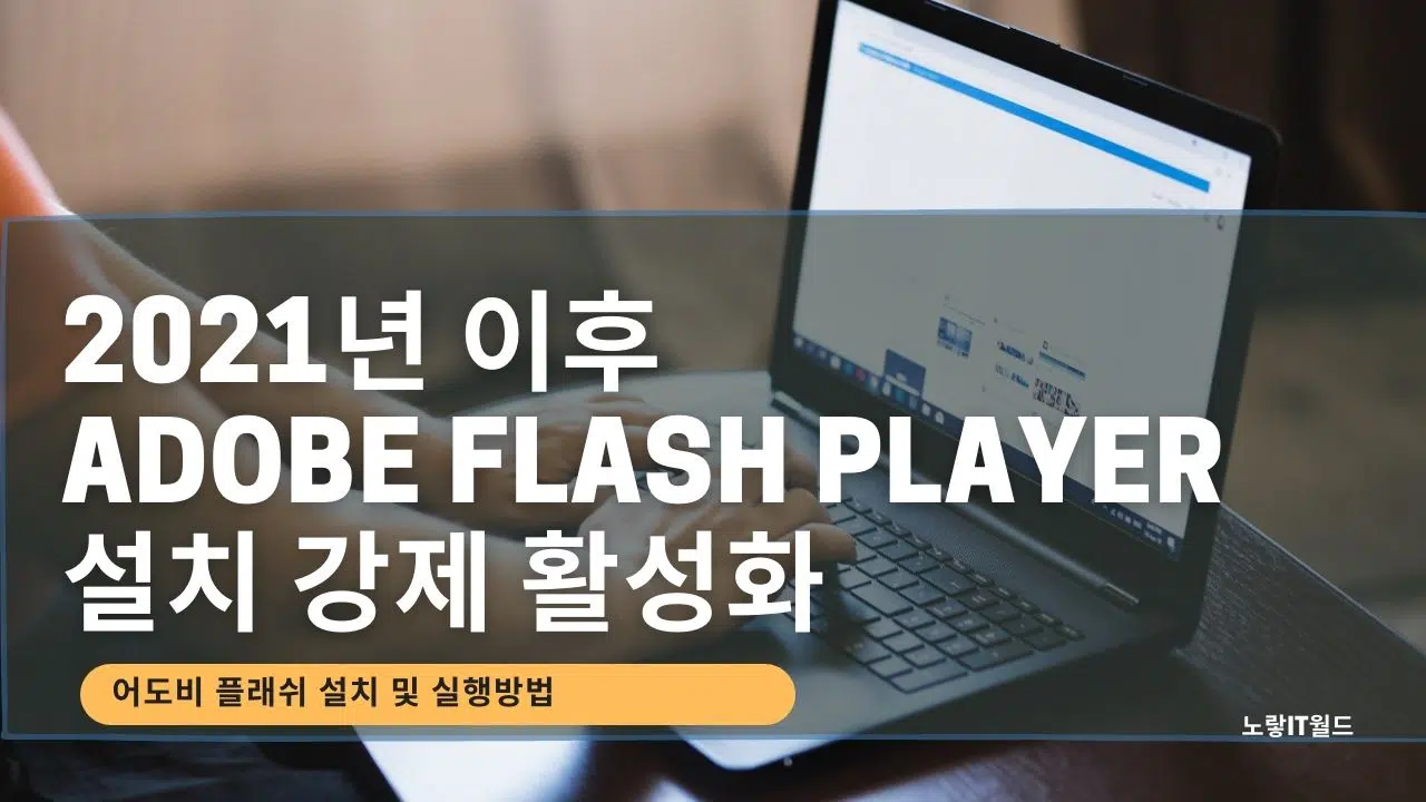 Adobe Flash Player 설치 강제 활성화