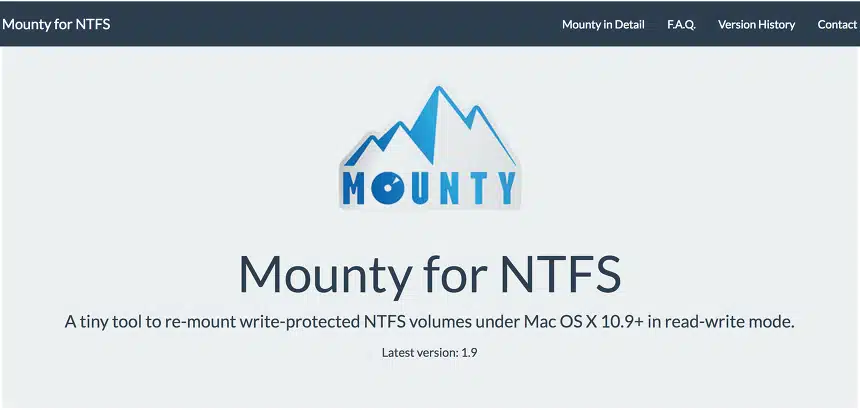 Mountey For NTFS