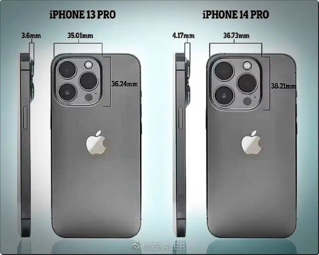 아이폰14 프로맥스 VS 14 프로 비교 1