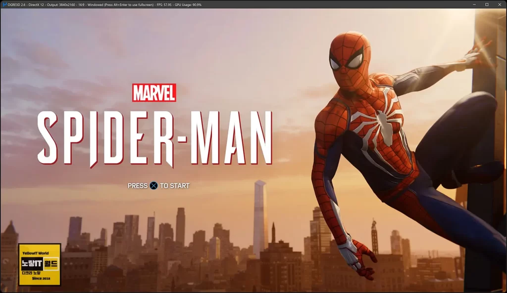 SpiderMan 2018 ps4 emulator 1