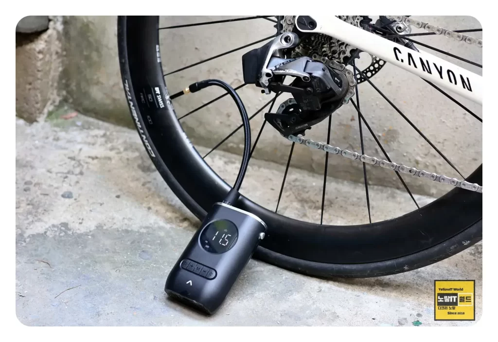 자동차 자전거 전동펌프 바퀴 바람넣는 방법 및 공기압 52