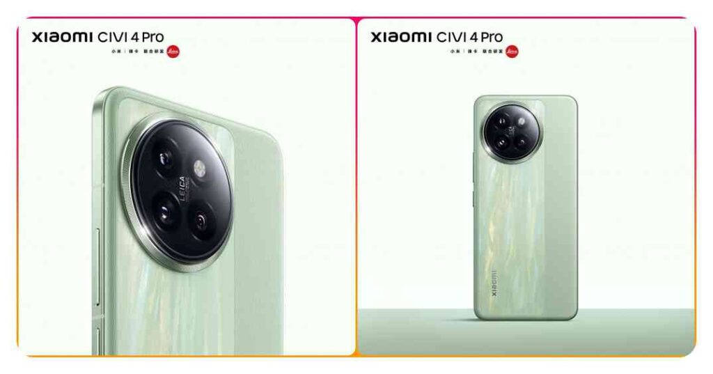 샤오미 Civi4 Pro 출시 카메라 및 스냅드래곤8 Gen3 탑재 5