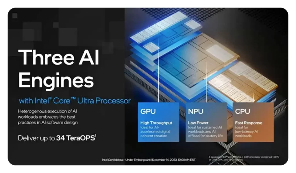 인텔 CPU 루나레이크 칩셋 AI성능 3배 향상 Intel 1
